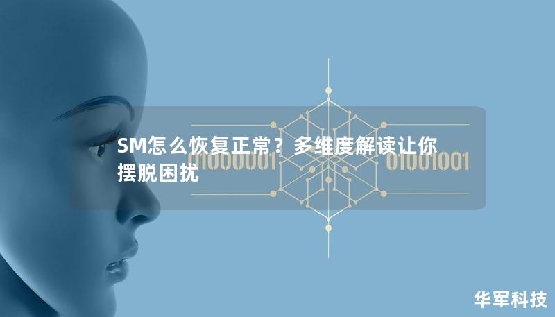 SM怎么恢復正常？多維度解讀讓你擺脫困擾