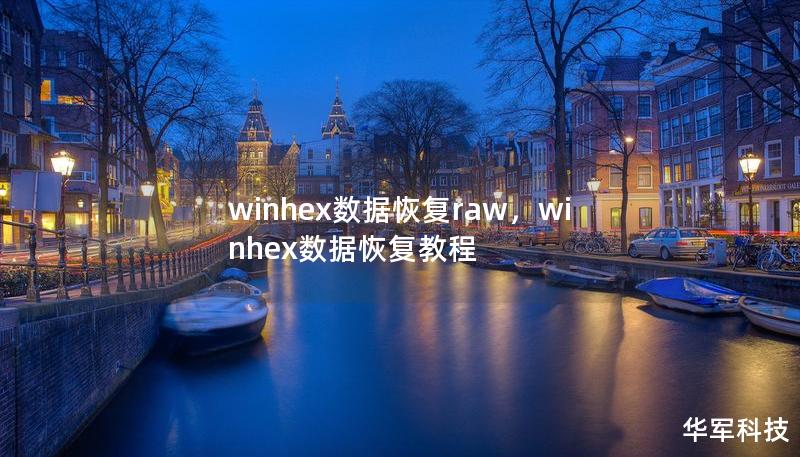 winhex數據恢復raw，winhex數據恢復教程