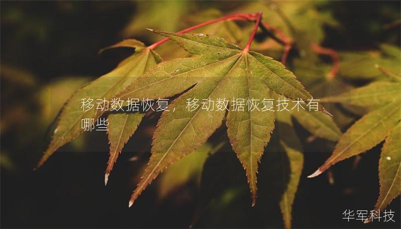 移動數據恢復，移動數據恢復技術有哪些