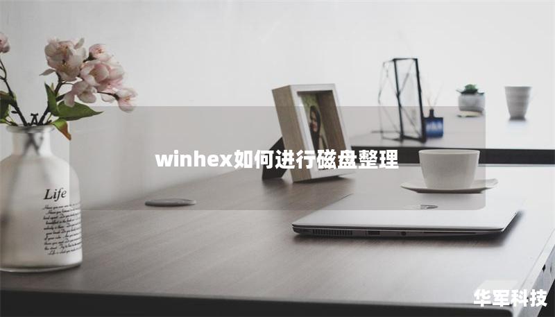 winhex如何進行磁盤整理