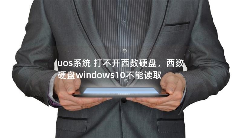 uos系統 打不開西數硬盤，西數硬盤windows10不能讀取